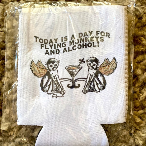Set of 6 “ Today Is A Day For Flying Monkeys And Alcohol “ kookzies - Picture 2 of 2